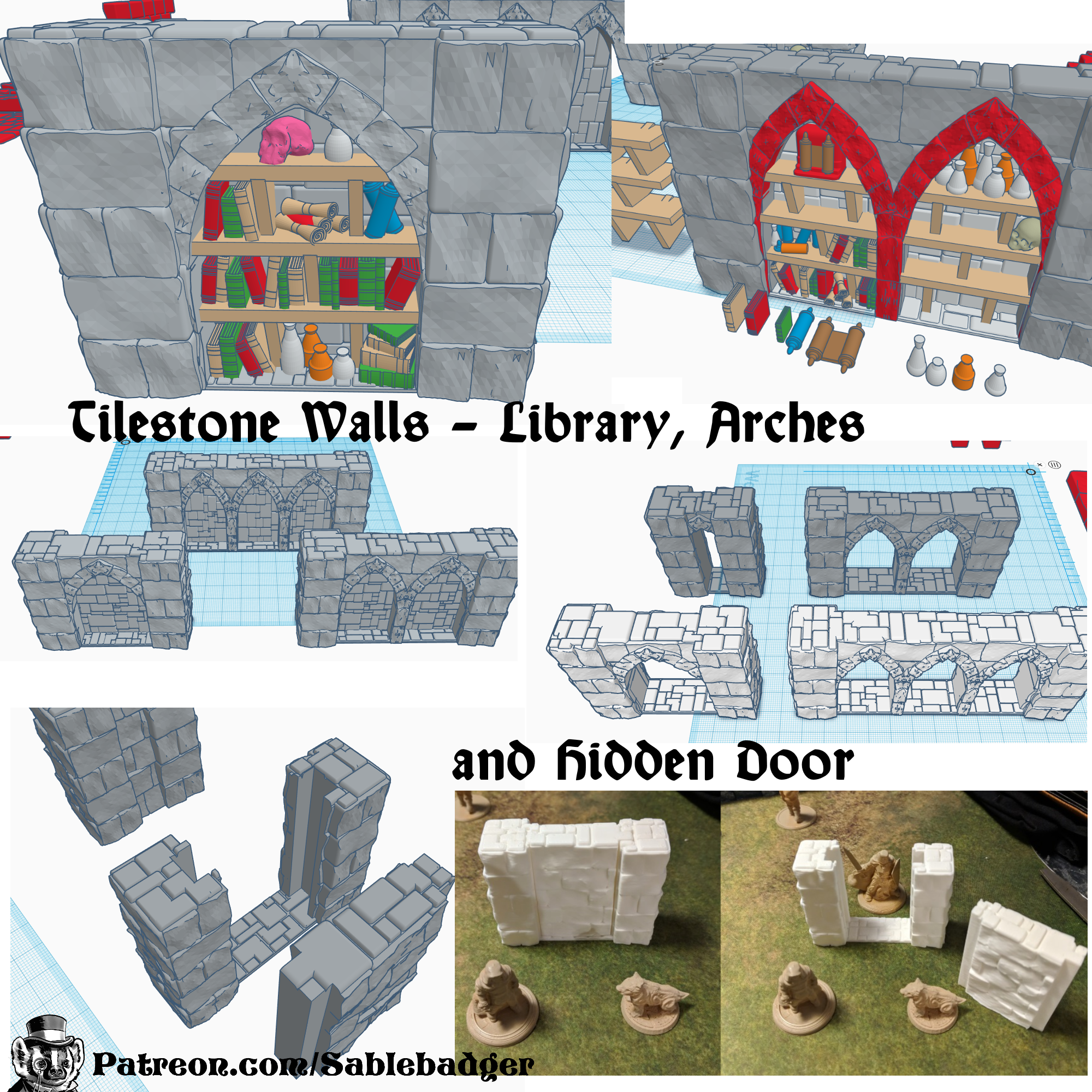 Tilestone Walls updates