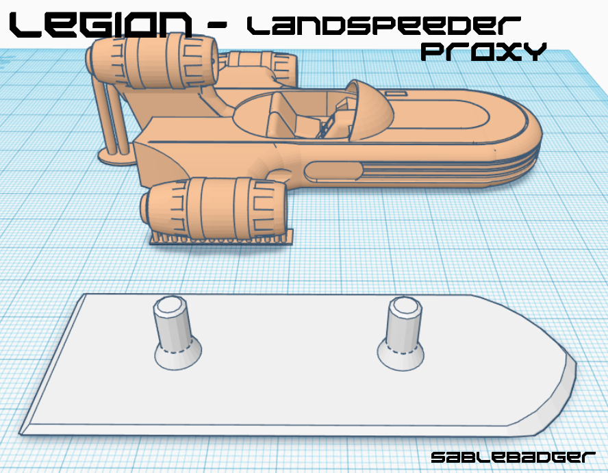 Legion - Landspeeder Proxy