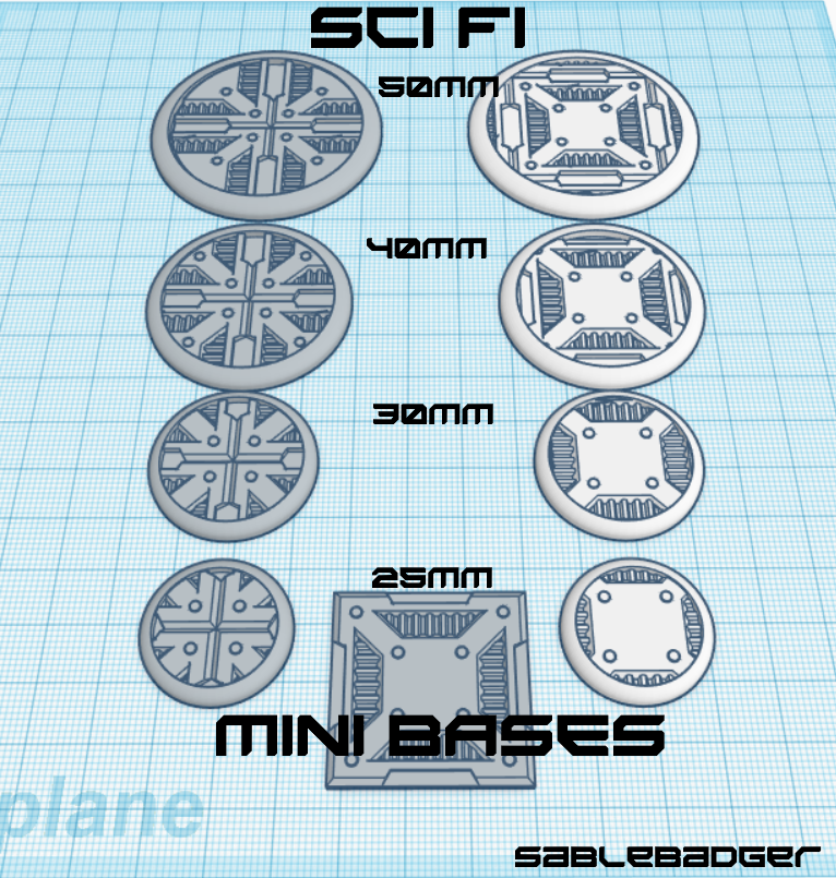 Mini Bases - Sci Fi 2