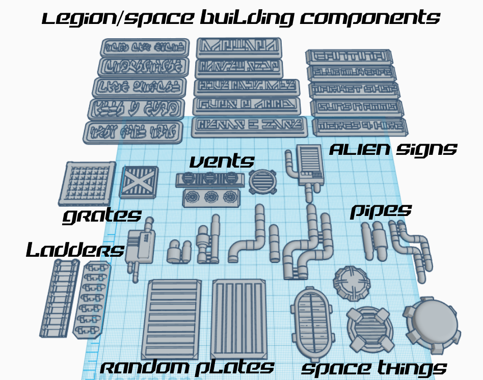 Sci Fi - Building parts