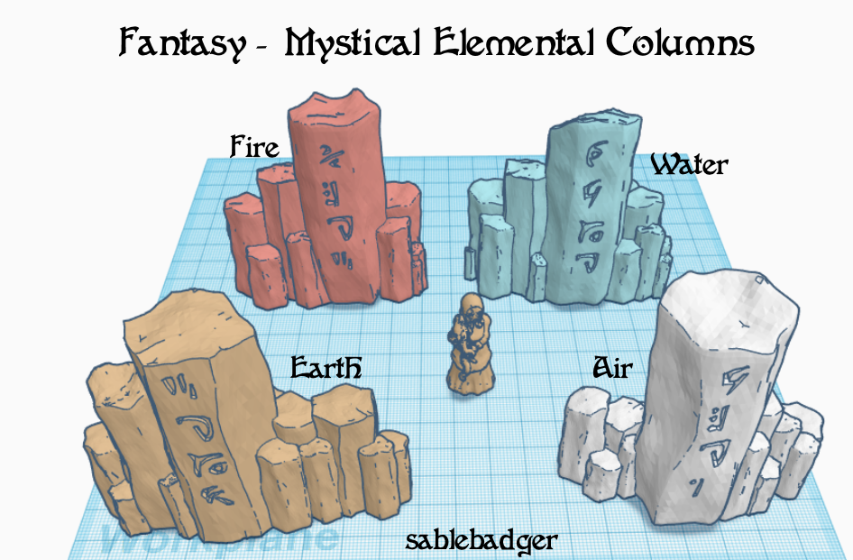 Fantasy - Mystical Columns