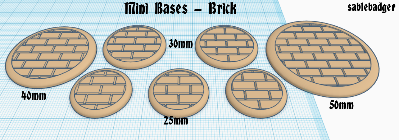 Mini Bases - Bricks