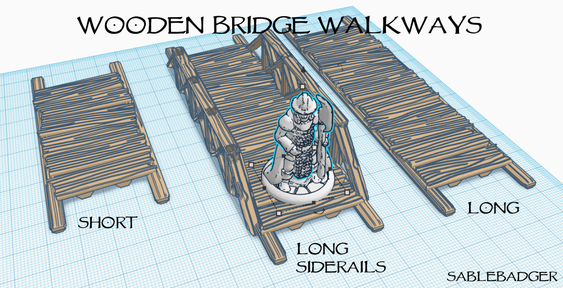 Wooden Bridge Walkways