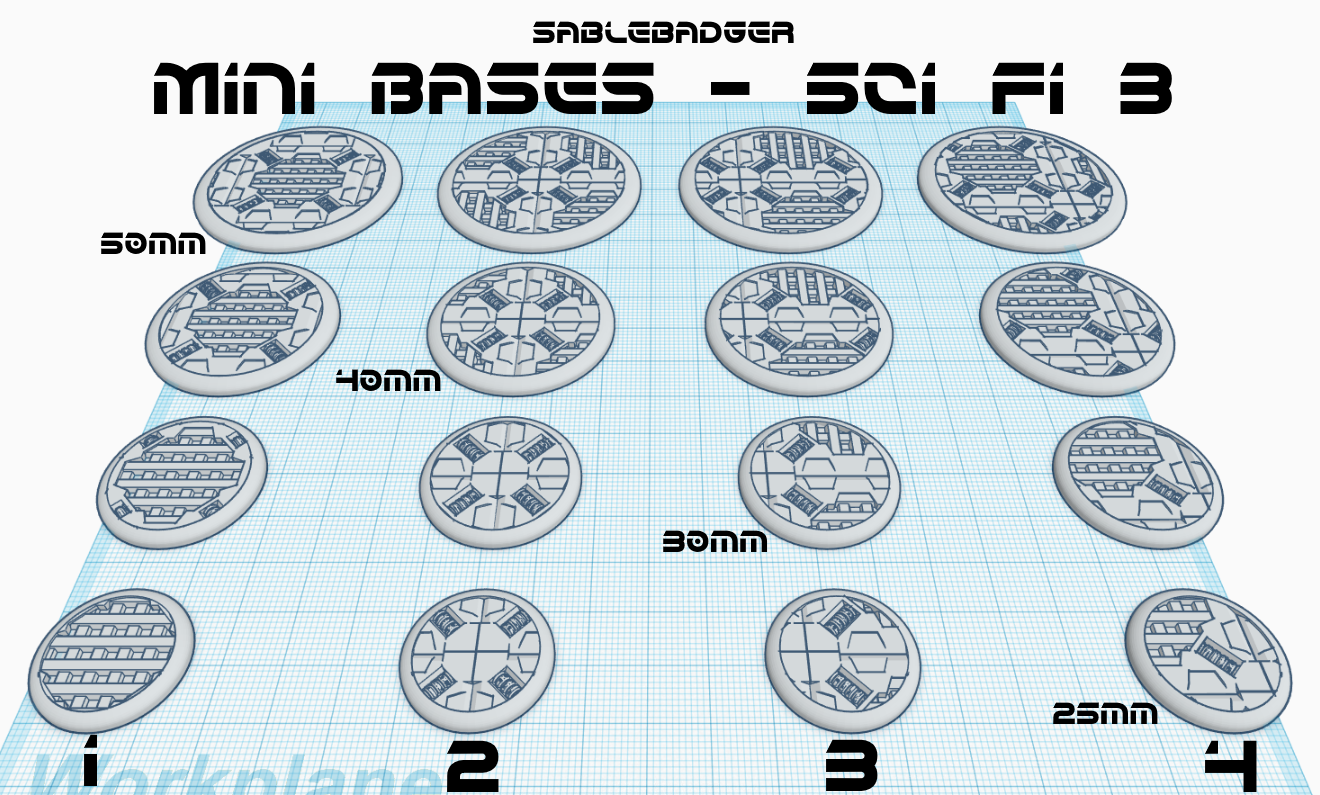 Mini Bases - Sci Fi 3
