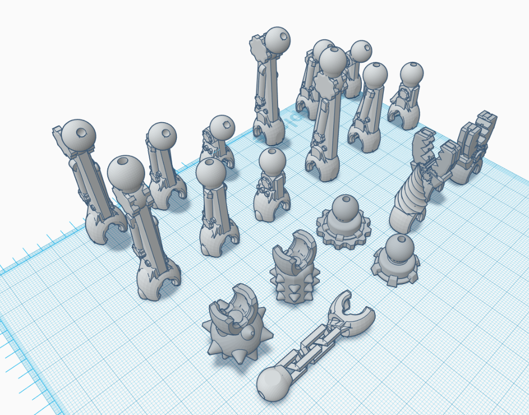 BETA Gaslands - Modular Weapon Arms