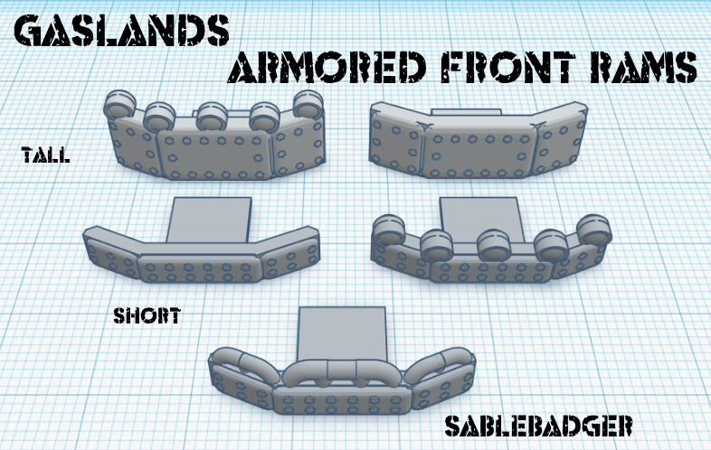 Gaslands - Armored Front Rams