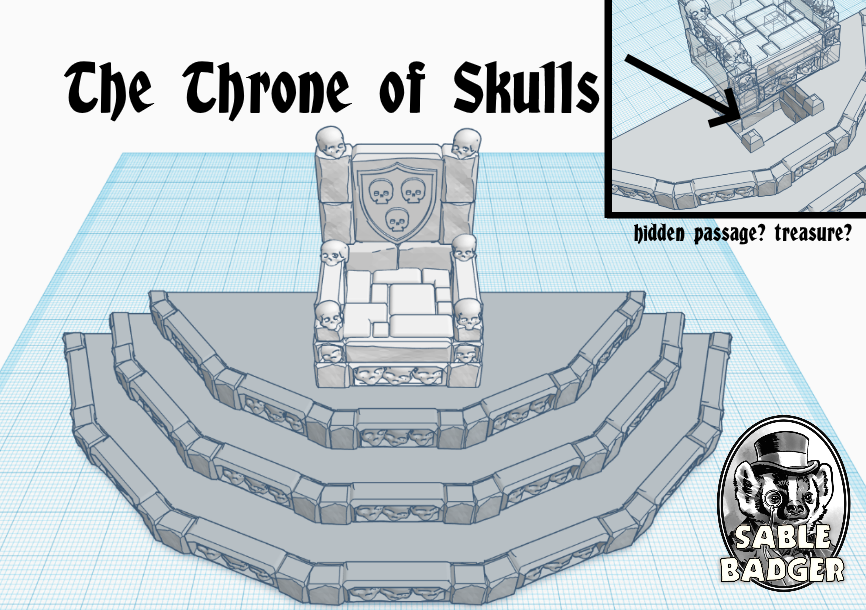 Fantasy - Throne of Skulls