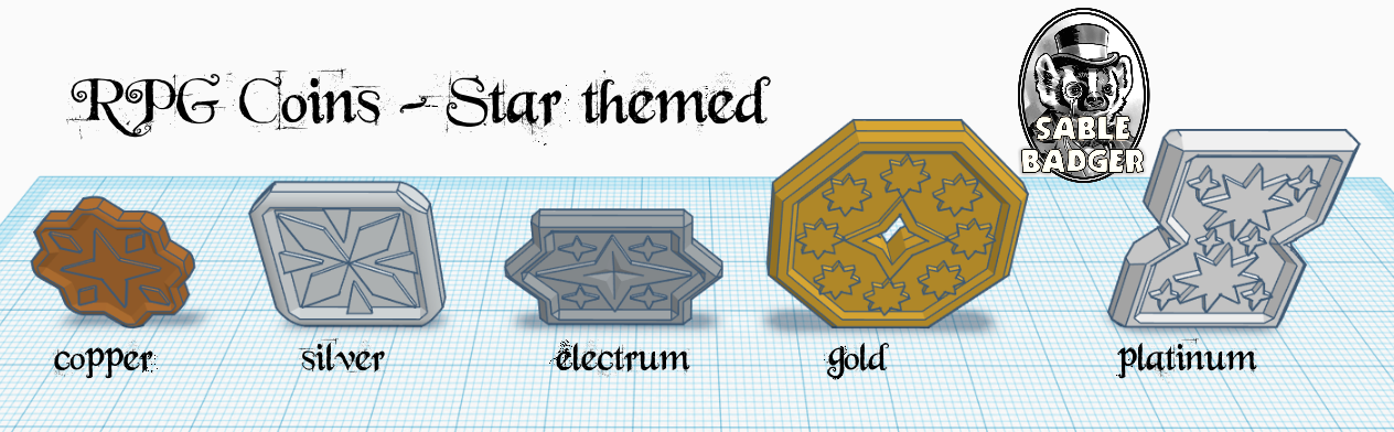 RPG Coins - Stars
