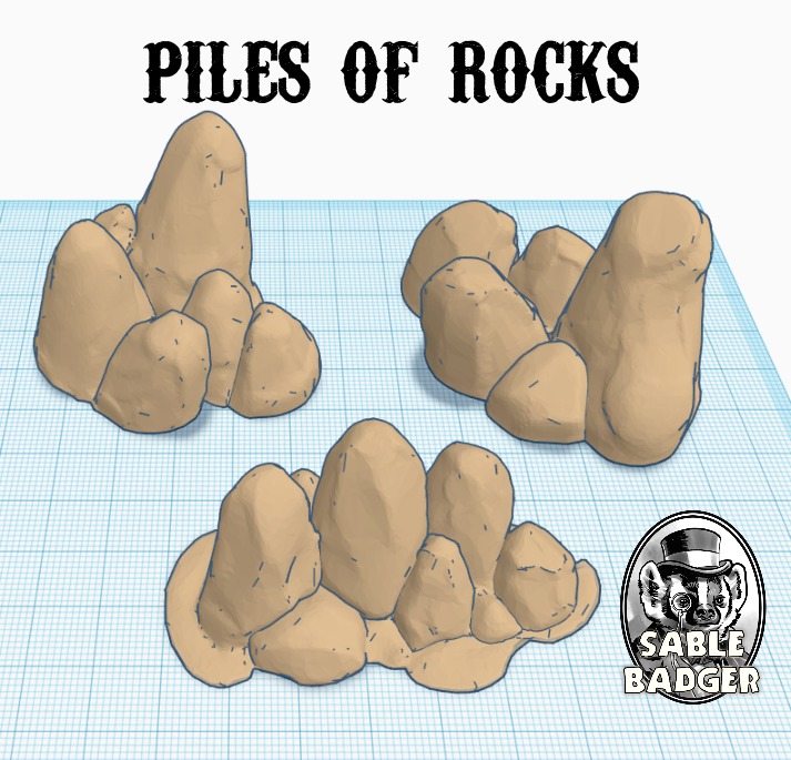 Day 1 - Piles of Pointy Rocks