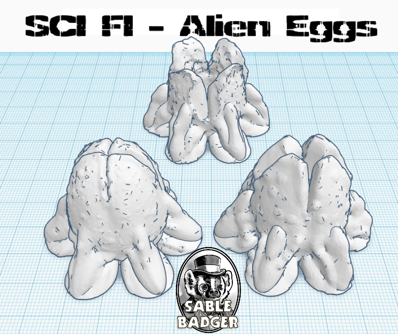 Day 2 - Alien Egg Pods