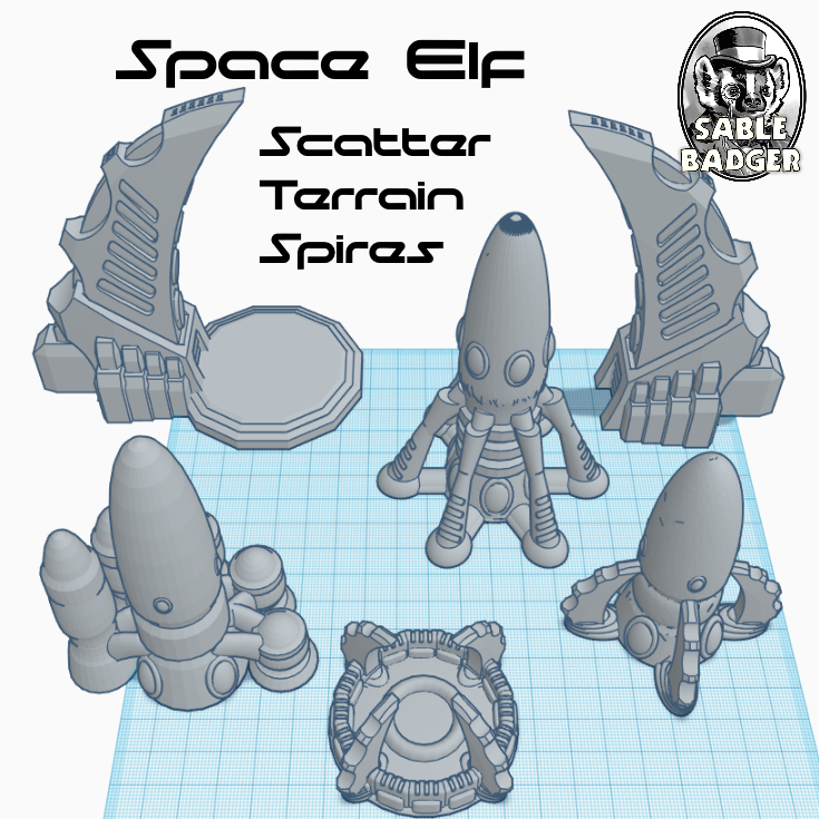 Space Elven - Scatter Spires
