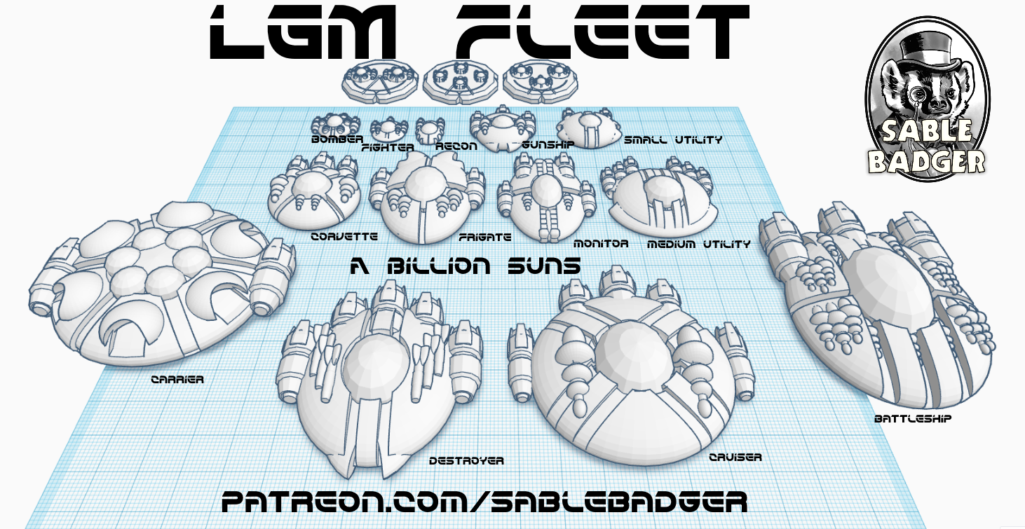 A Billion Suns - LGM Fleet