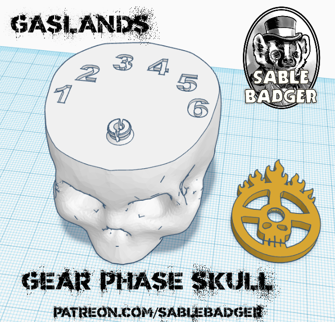 Gaslands - Gear Phase Skull