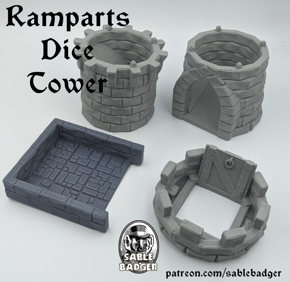 Ramparts Dice Tower