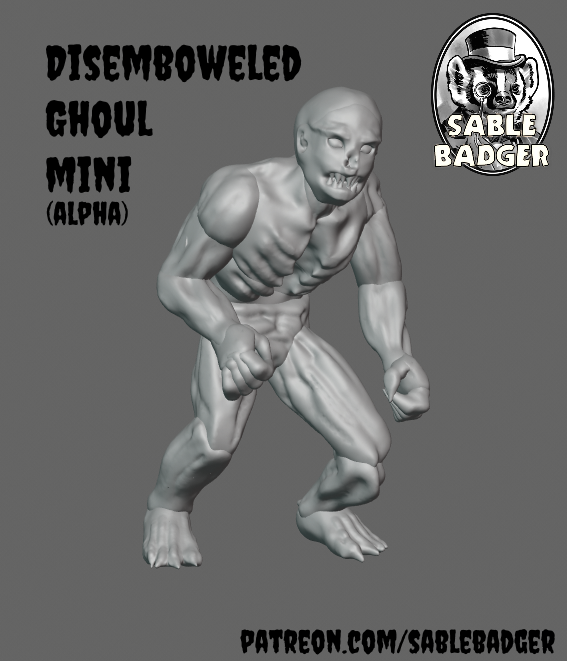 Mini - Disemboweled Ghoul ALPHA