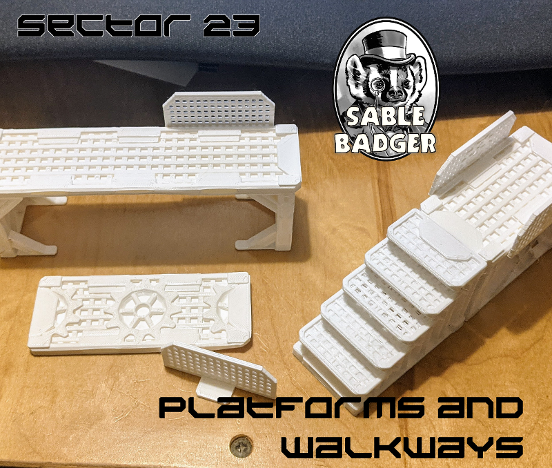 Sector 23 - Platforms and Walkways