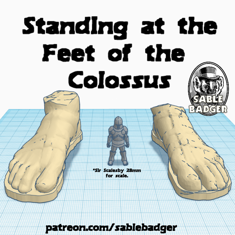 Fallen Statue-Feet of the Colussus