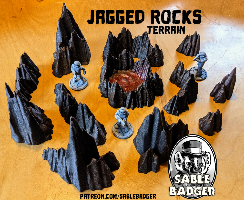 Terrain - Jagged Rocks