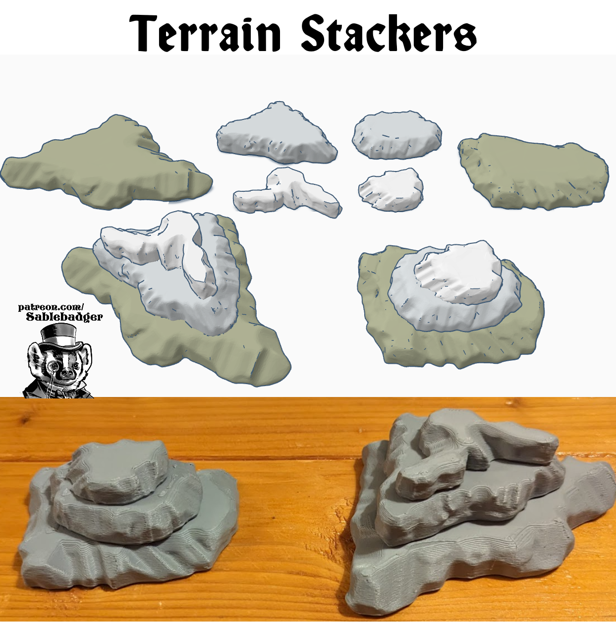 Terrain Stackers