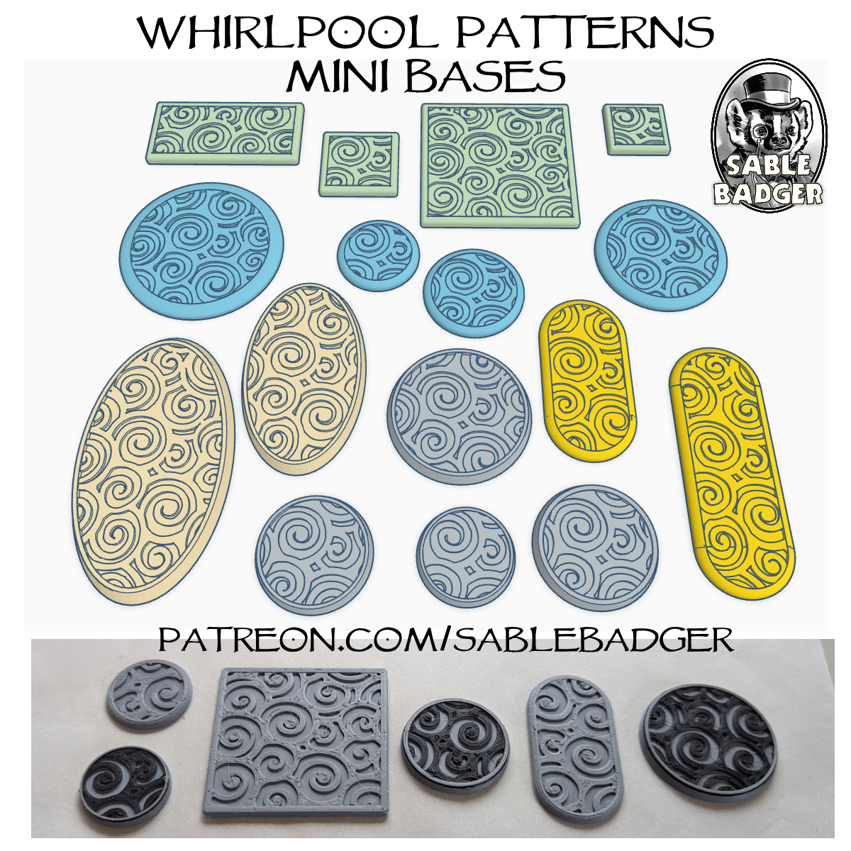 Mini Bases Whirlpool Patterns