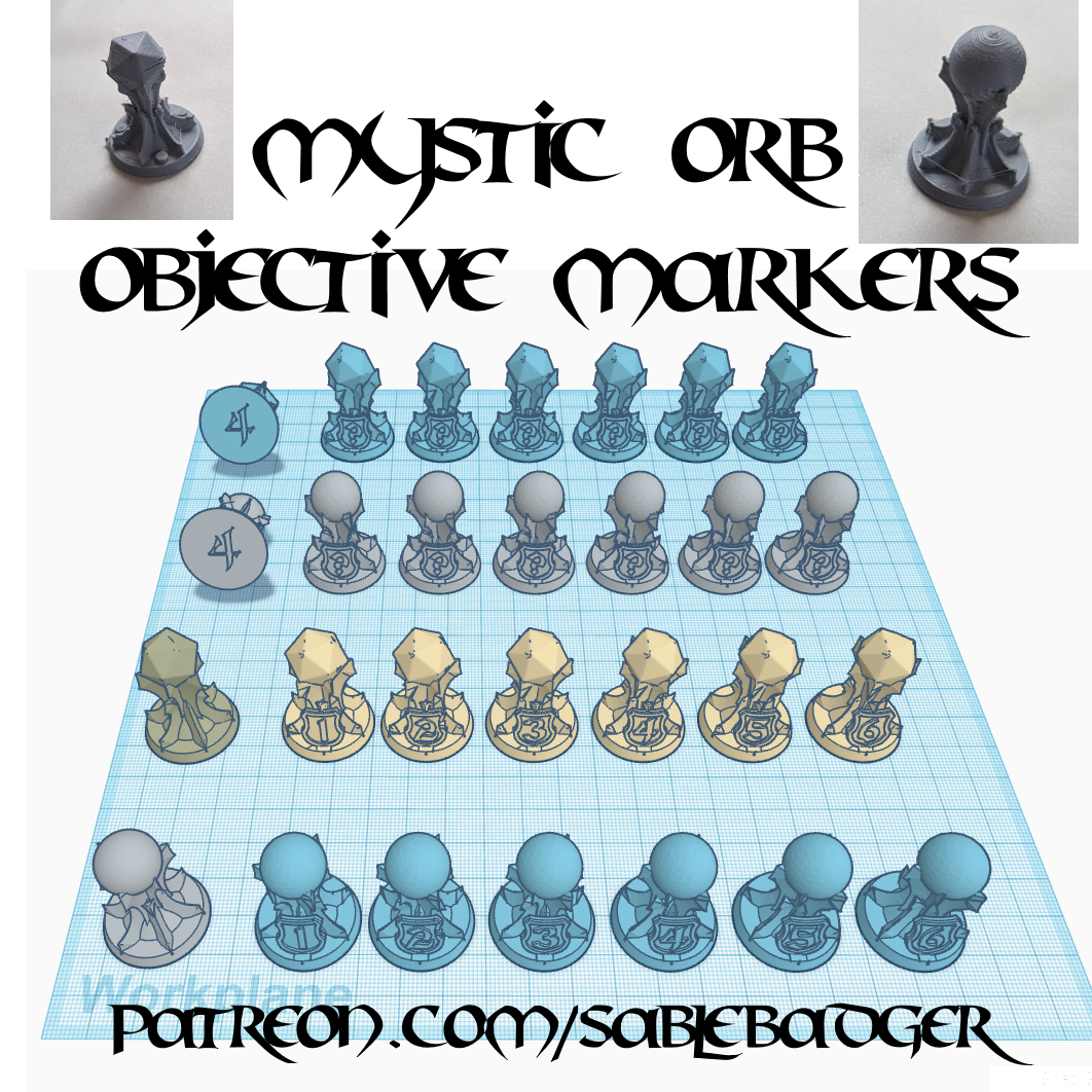 Objective Markeres - Mystic Orbs
