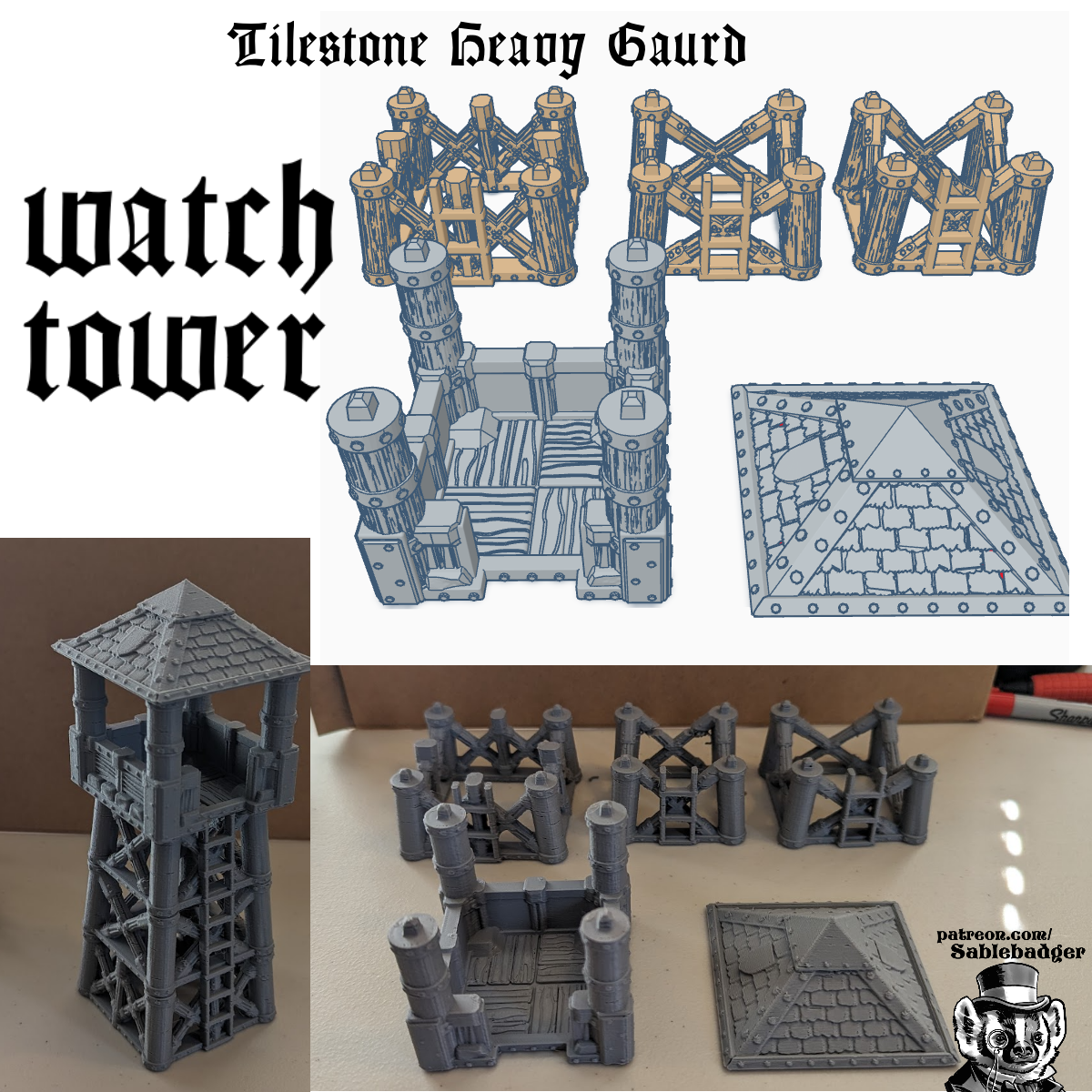 Tilestone Heavy Guard Watchtower