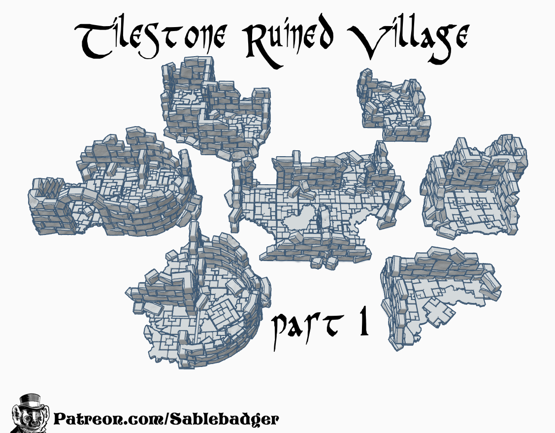 Tilestone Ruined Villiage