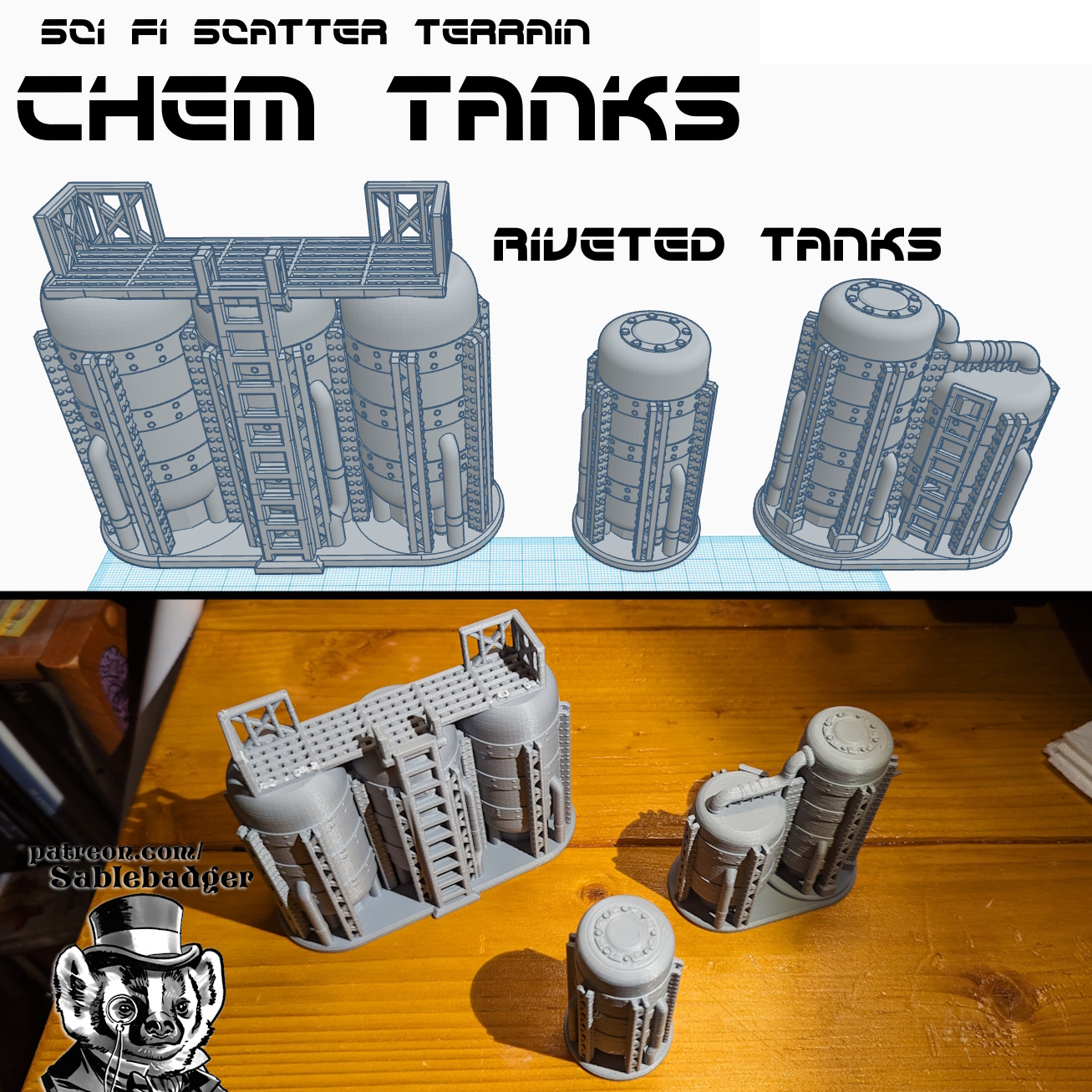 Scatter Terrain - Chem Tanks 2