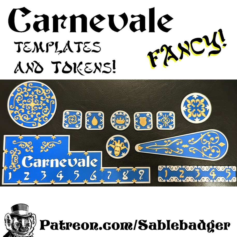 Tokens and Templates - Carnevale