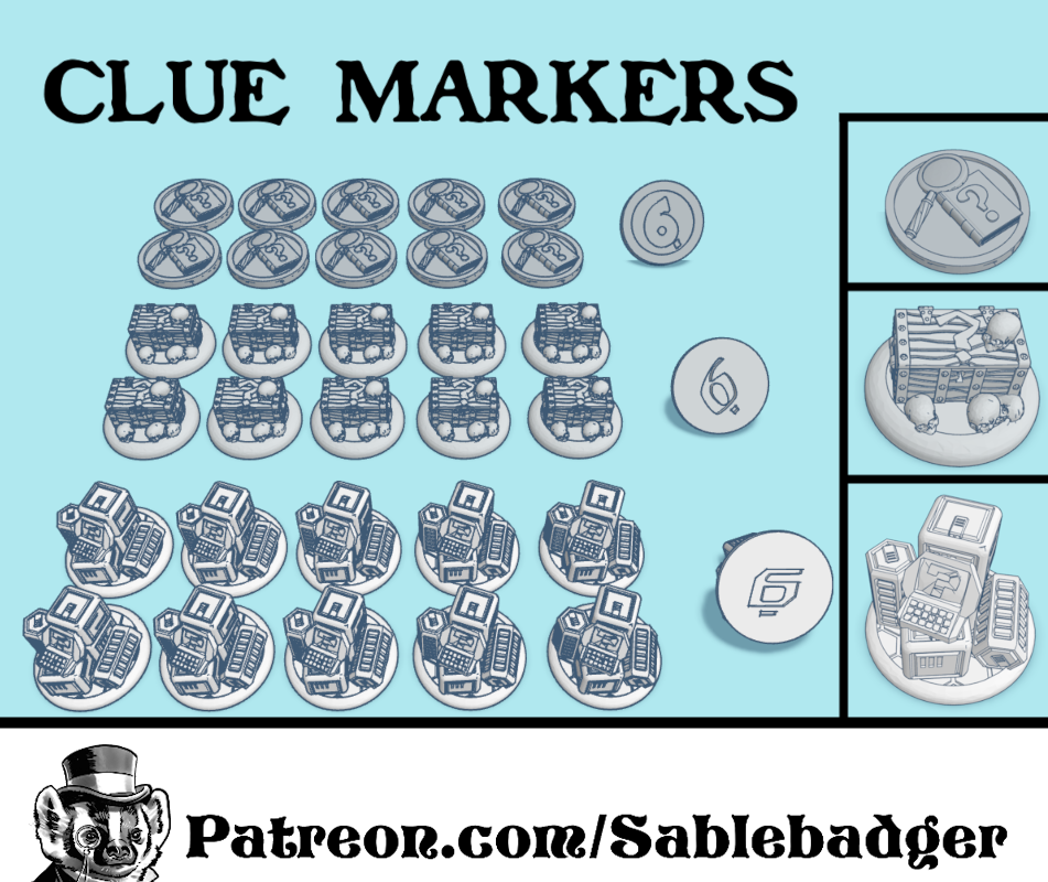 Objective Markers - Clue Markers