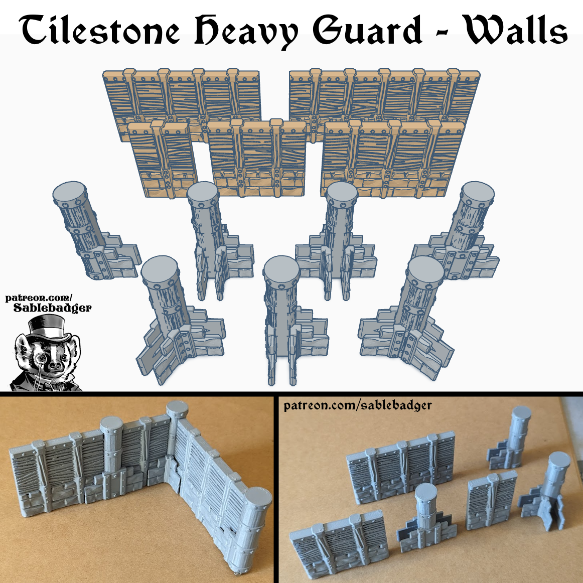 Tilestone Heavy Guard - Walls