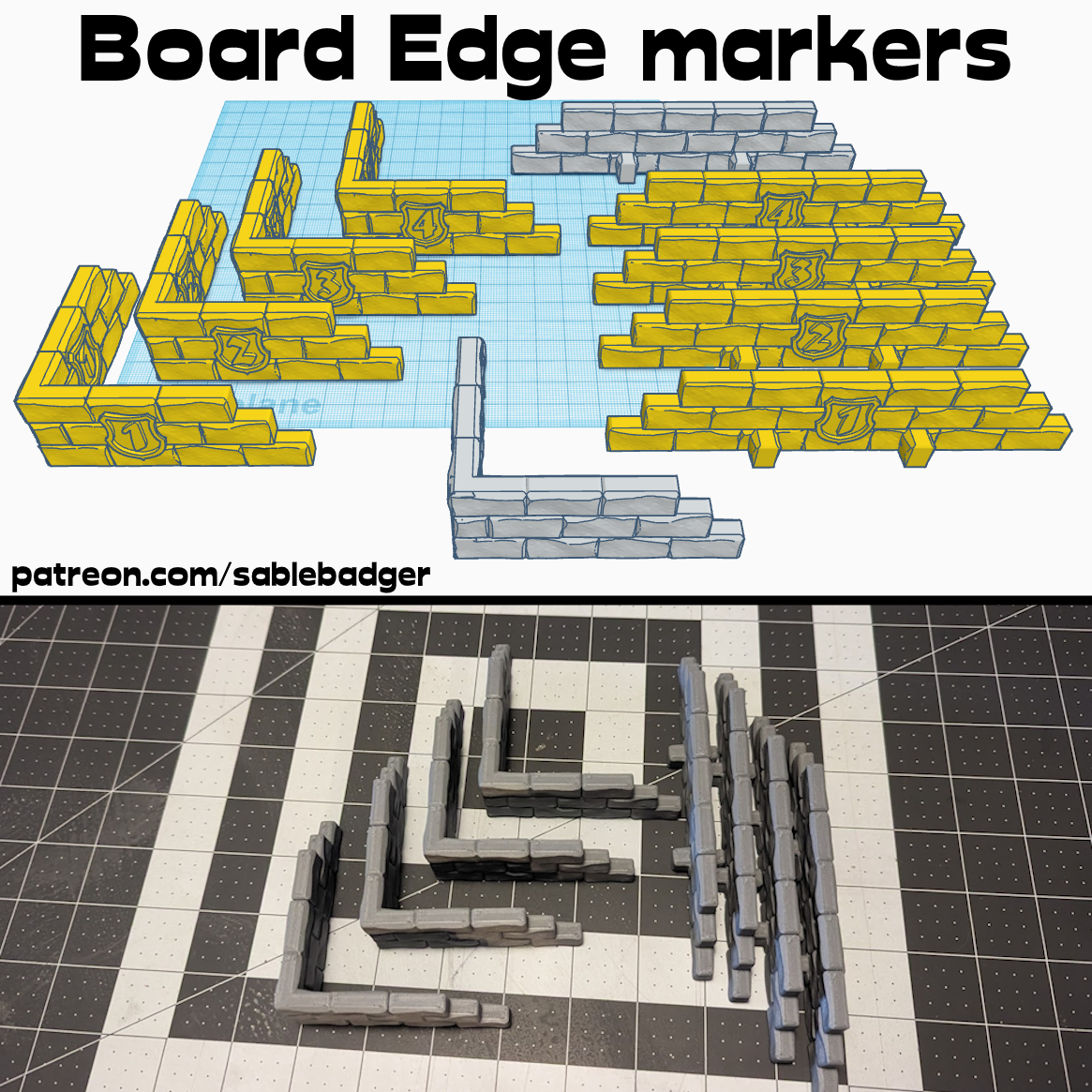 Board Edge Markers