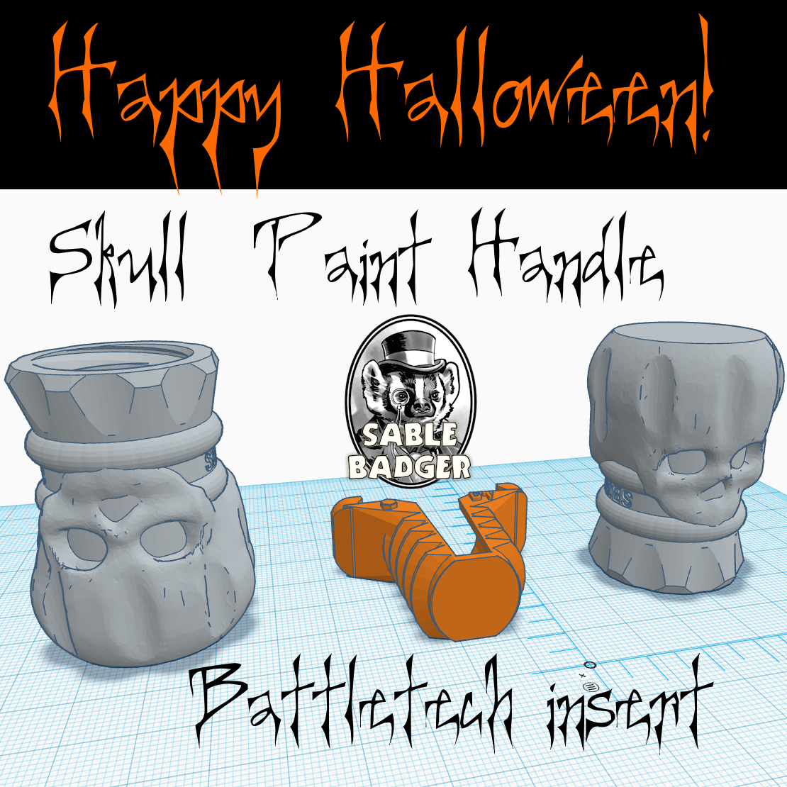 Mini Painting Handle update