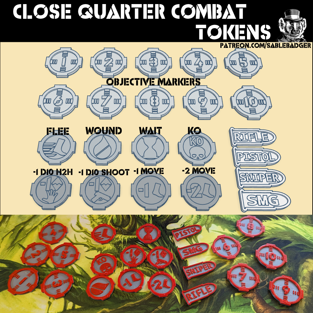 Tokens - Close Quarter Combat