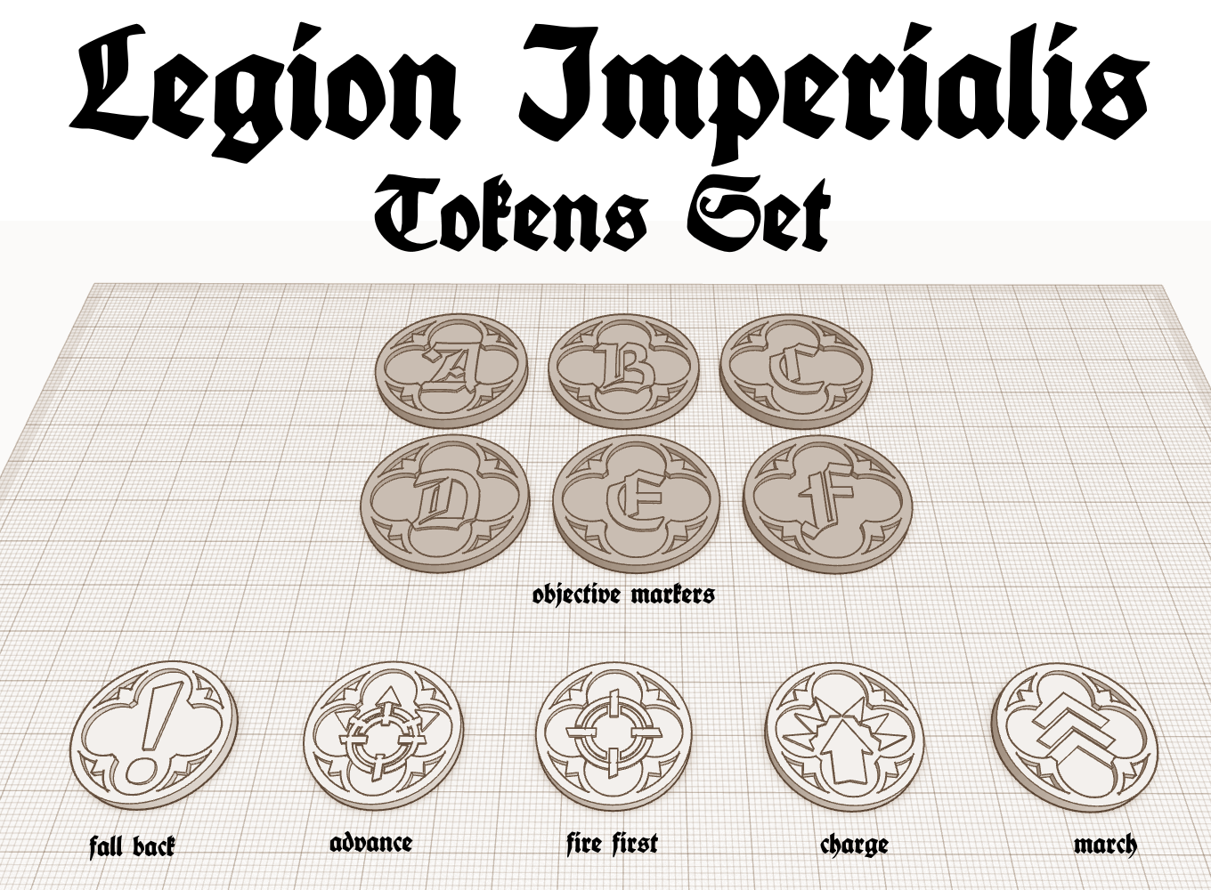 Tokens - Legion Imperialis