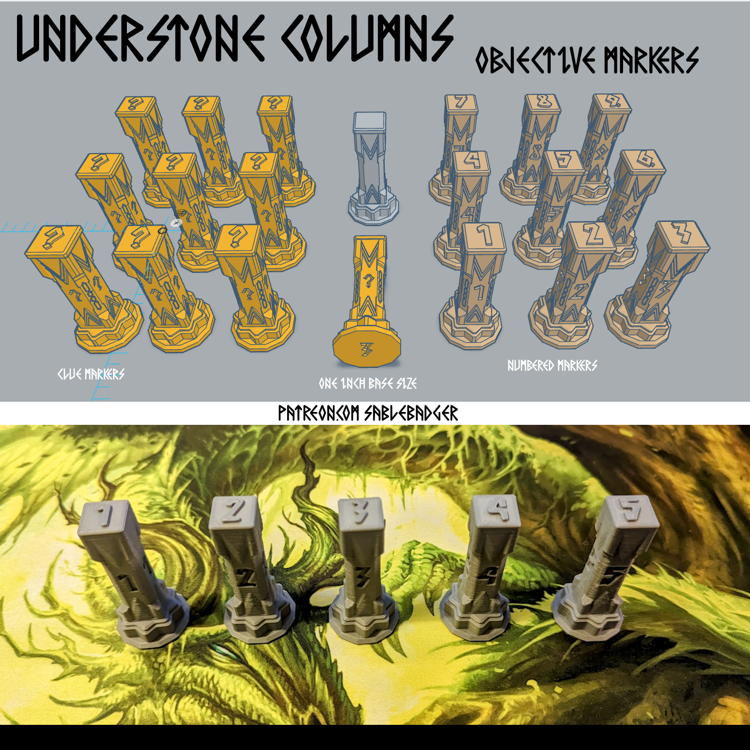 Objective Markers - Understone Columns