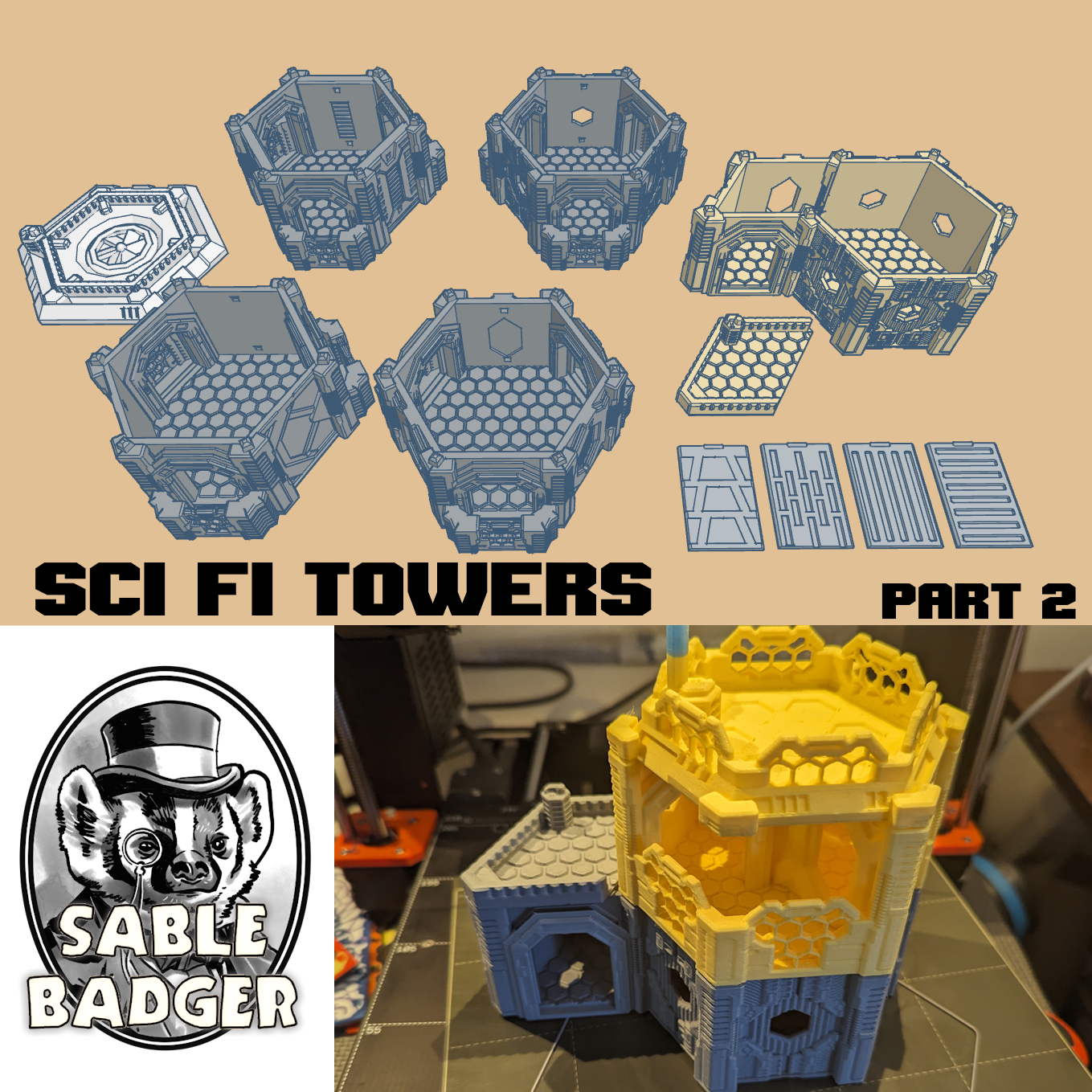 Sci Fi - Tower High Rise Buildings 2