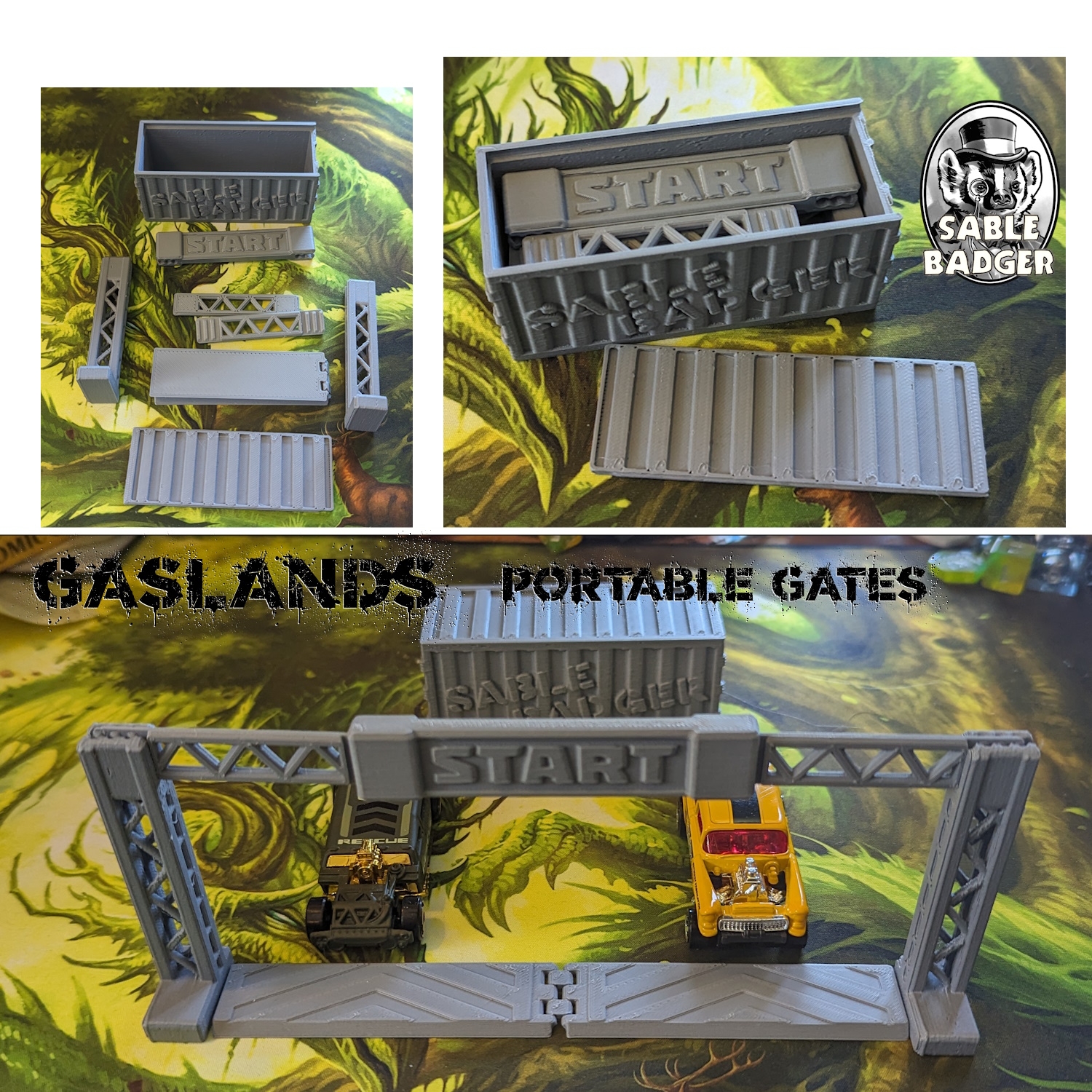 Gaslands - Portable Gates