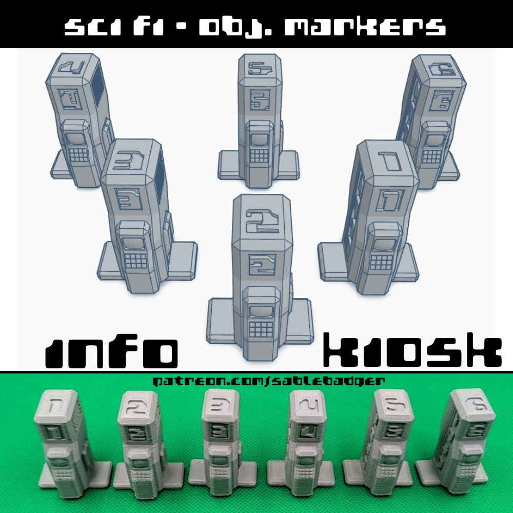 Sci Fi - Objective Markers - Info Kiosk