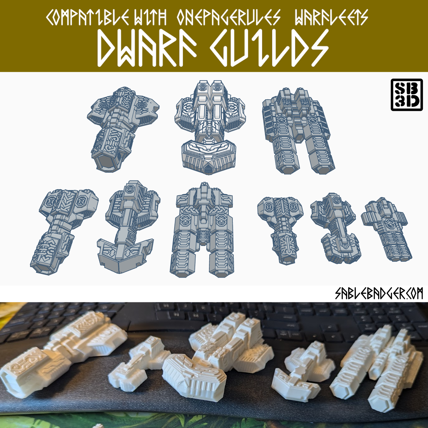 OPR - Warfleets - Dwarf Guilds