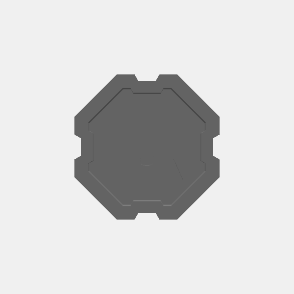 Xenos Rampant/Tokens - Xenos Rampant - Number 6 v1.0.stl