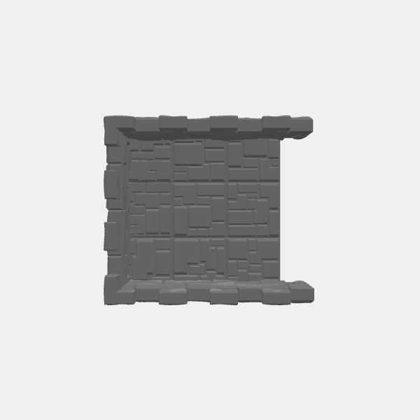 Dice Tower - Ramparts Tower - Tray v1.3.stl