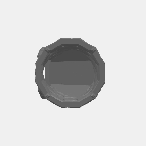 Dice Tower - Ramparts Tower - Base v1.1.stl