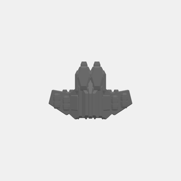 OPR Warfleets - Battle Brothers/SB3D Warfleets - Battle Brothers - Bomber Ship v1.0.stl