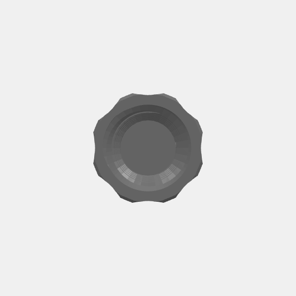 Sablebadger3D Painting Handle - Skull handle v1.2.stl