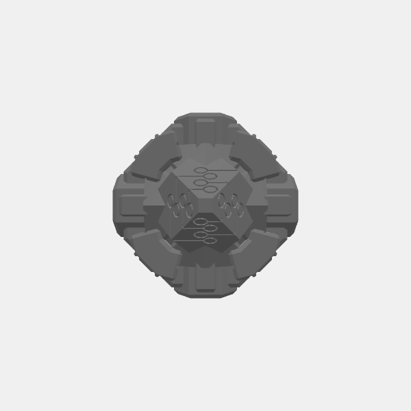 Xenos Necrotic - Scatter - Techno-Pyramid v1.0.stl