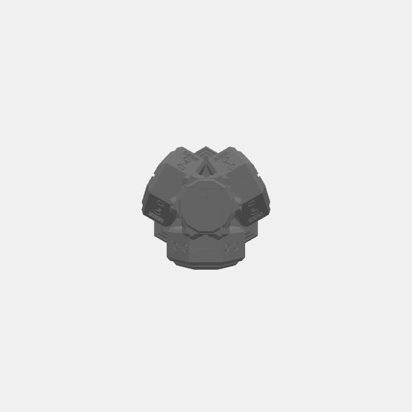 Xenos Necrotic - Scatter - Three Coffin Column v1.0.stl
