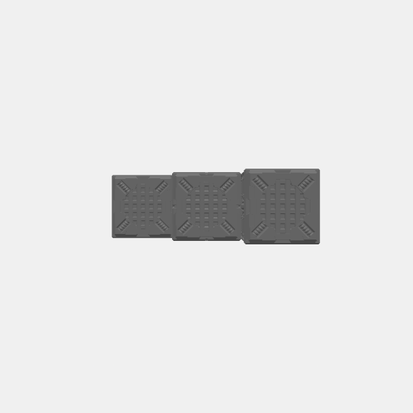 Sci Fi Stackers - 3x1 Stairs - High Height v1.1.stl