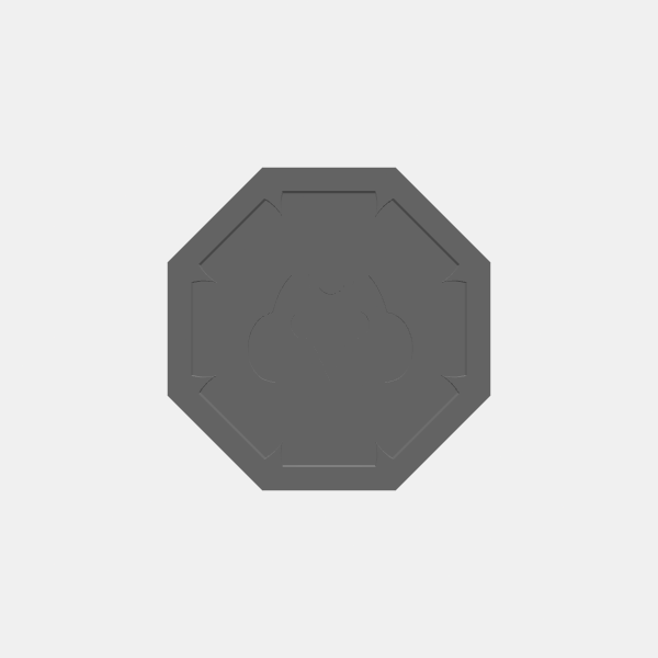 Tokens - Warcry - Treasure token - Creature v1.0.stl