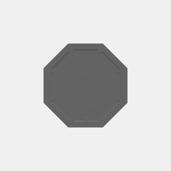 Tokens - Warcry - Treasure token - Totem v1.0.stl